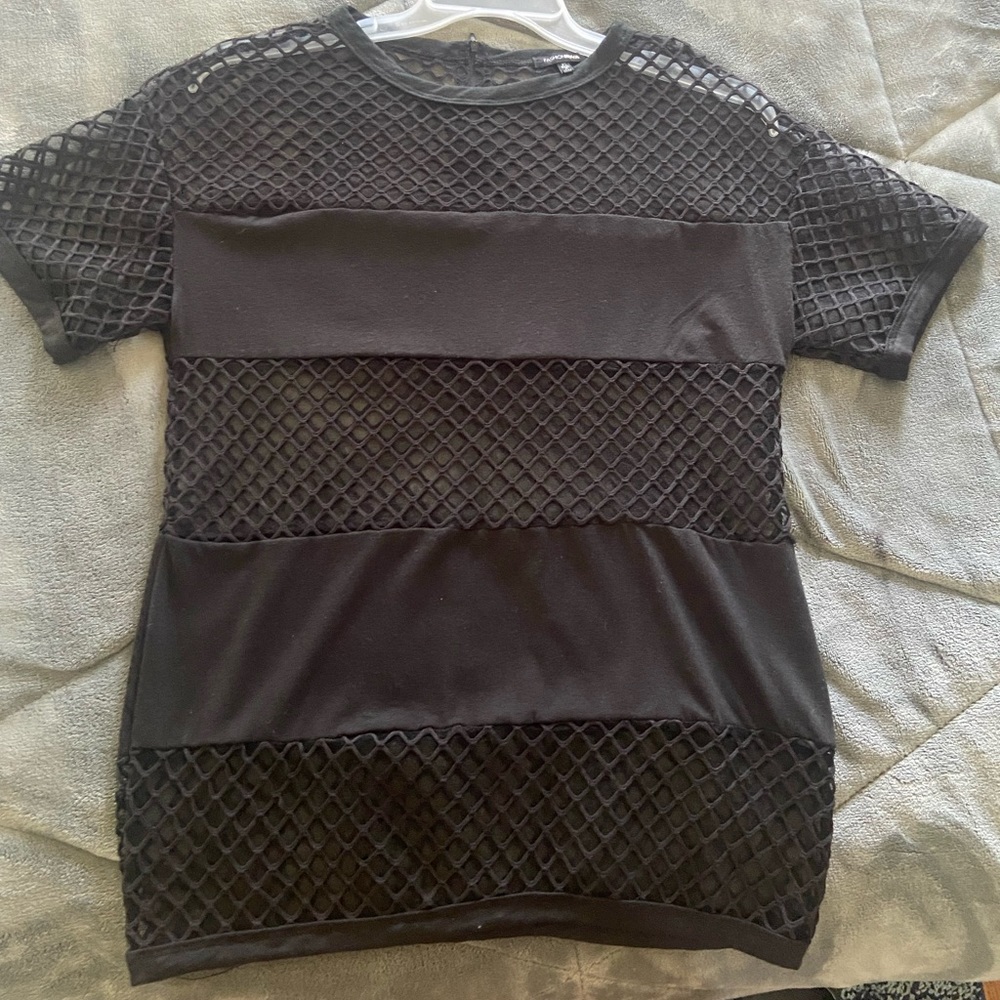 Netted oversized tshirt